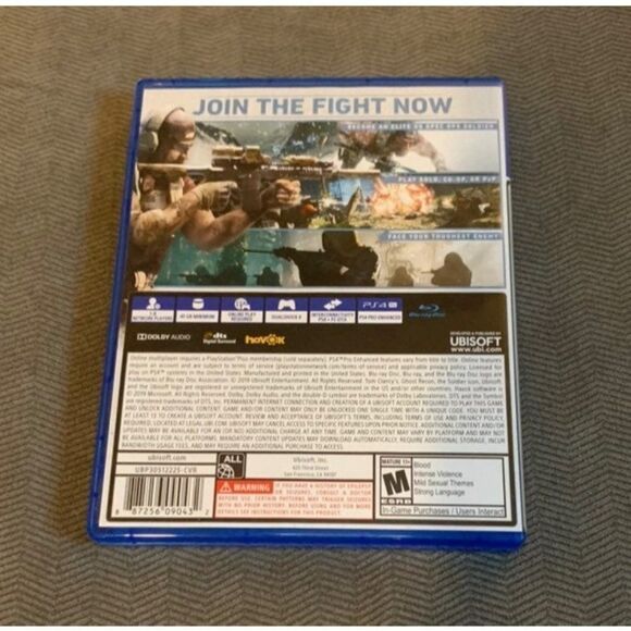 PS4 game Ghost Recon Breakpoint PS4 - Picture 2 of 4